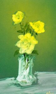 Voir le détail de cette oeuvre: roses jaunes